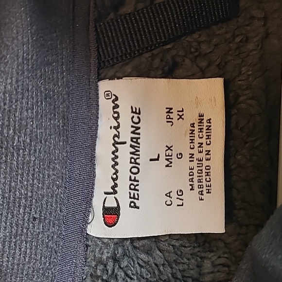 Champion mens large zip up jacket/sweatshirt - Picture 4 of 6